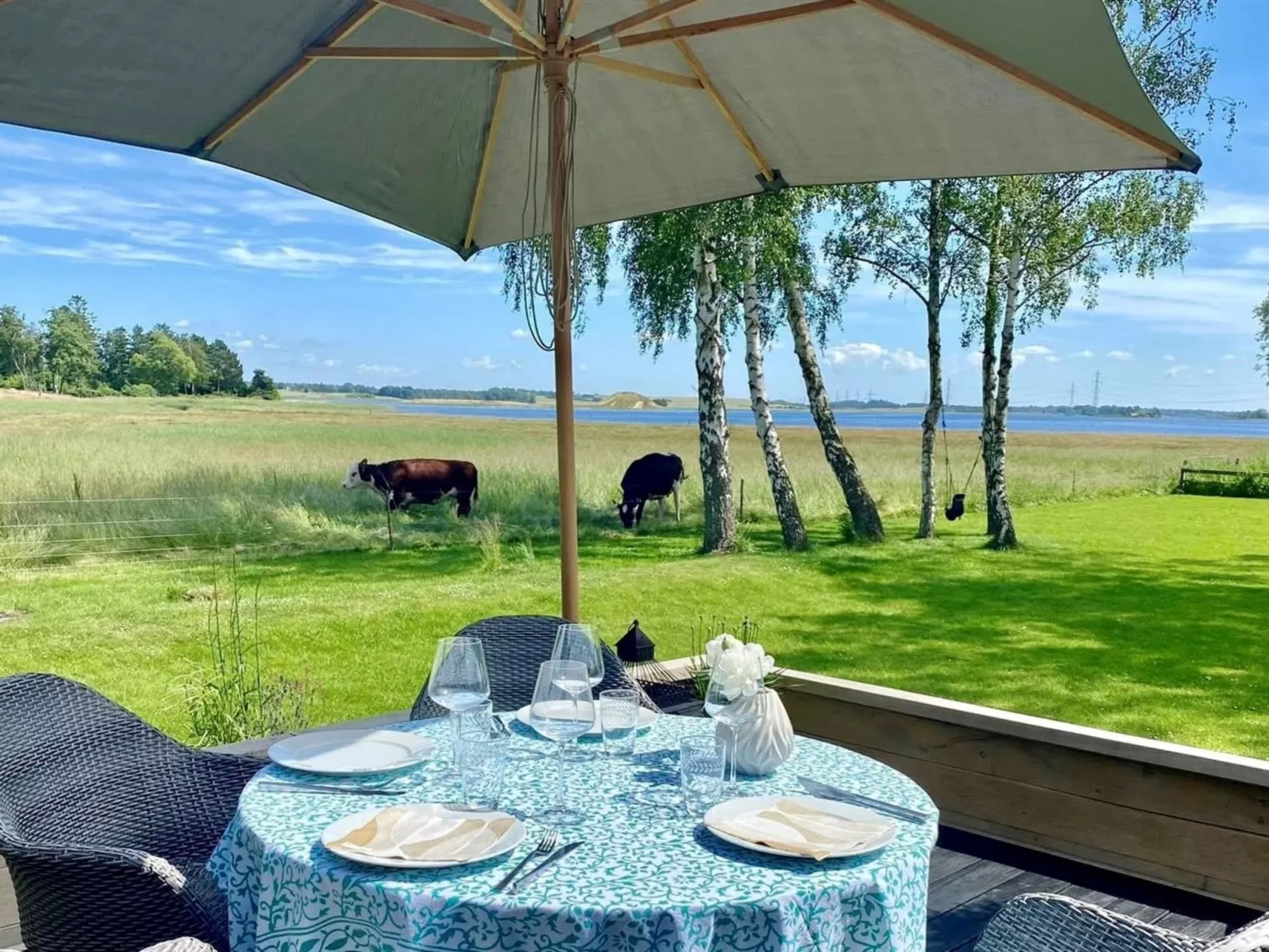 "Jo" - 175m to the fjord-Draußen