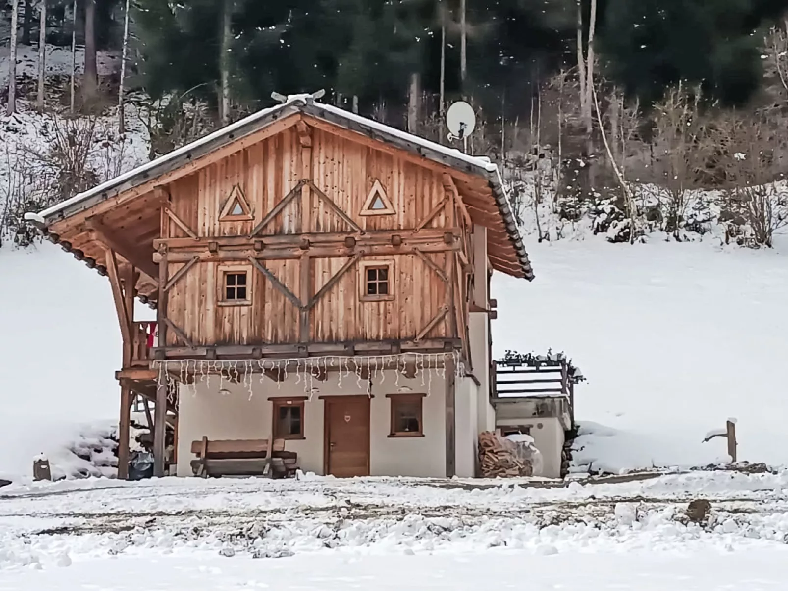 Maset Pozzati-Draußen