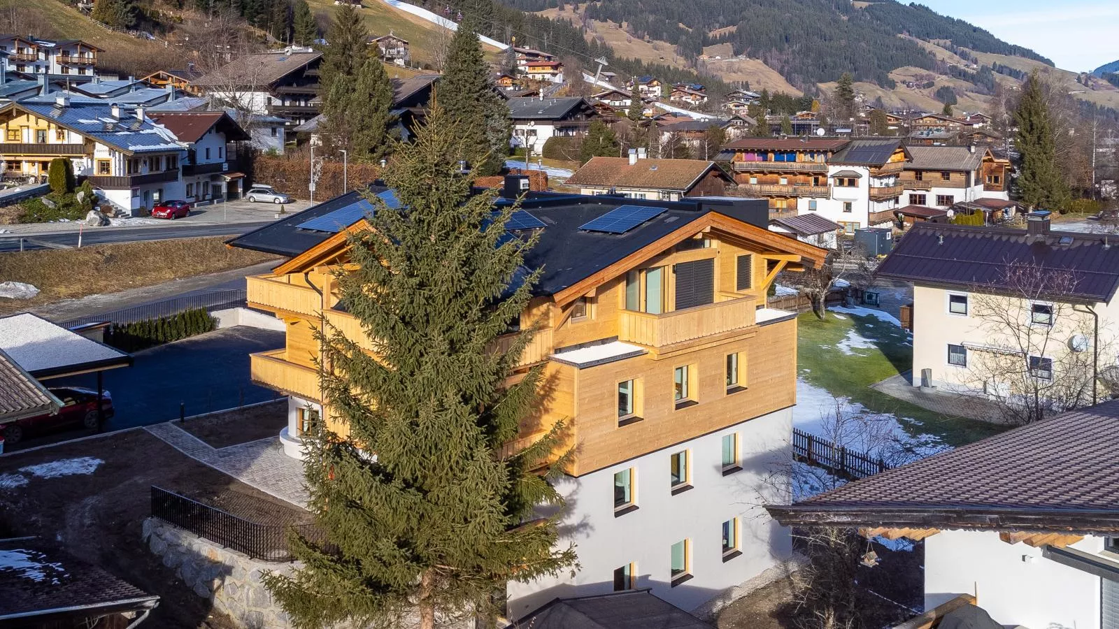 Haus Tauernblick Top 2 und 3 und 4-Außenbereich Winter