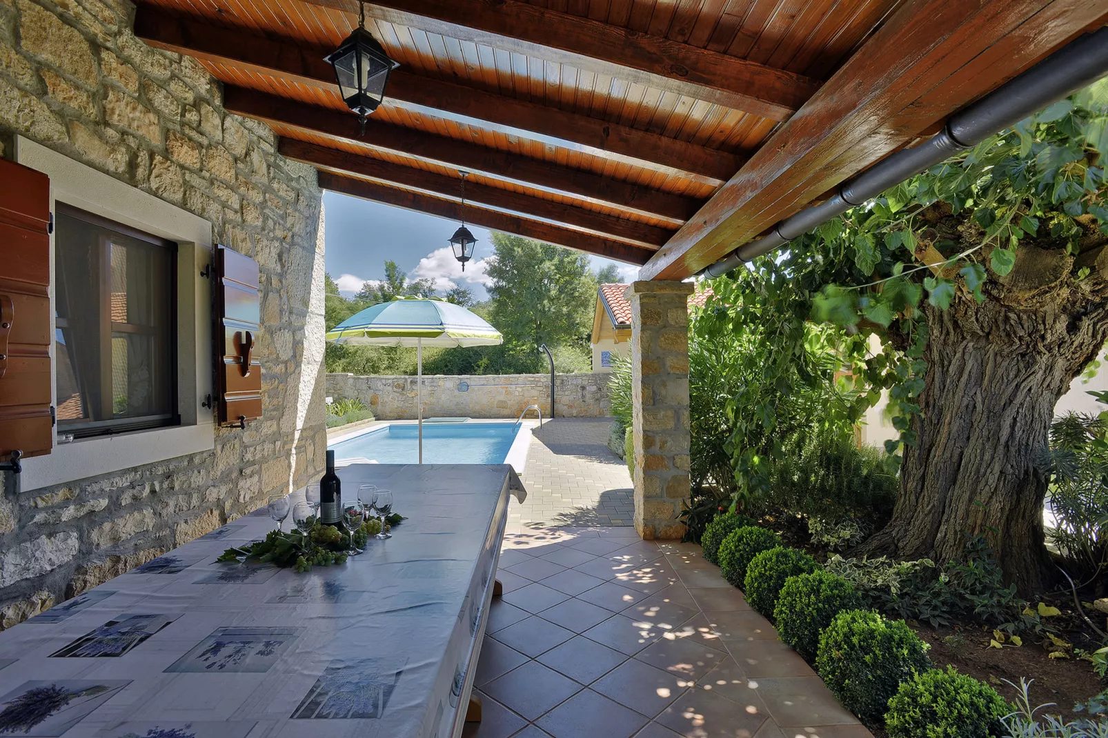 Villa Angelo & Marija-Terrace balcony