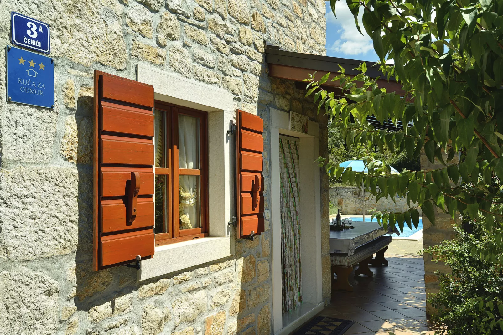 Villa Angelo & Marija-Terrace balcony