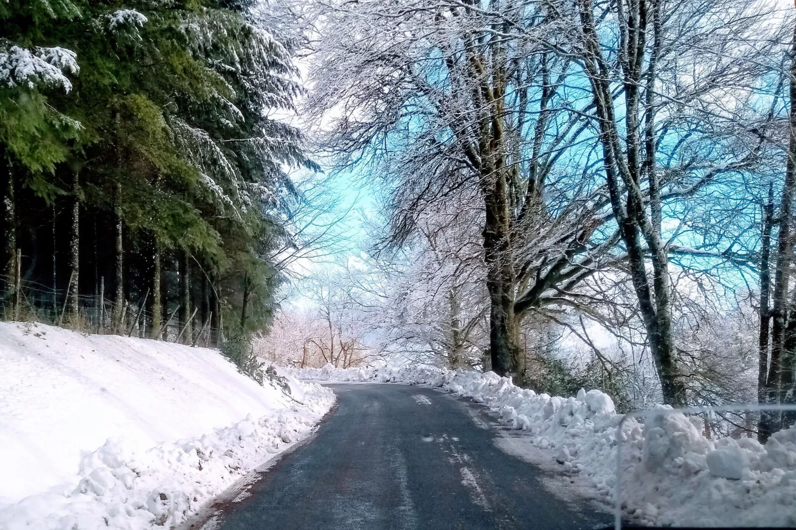 La Bergerie-Gebiet Winter 20 km