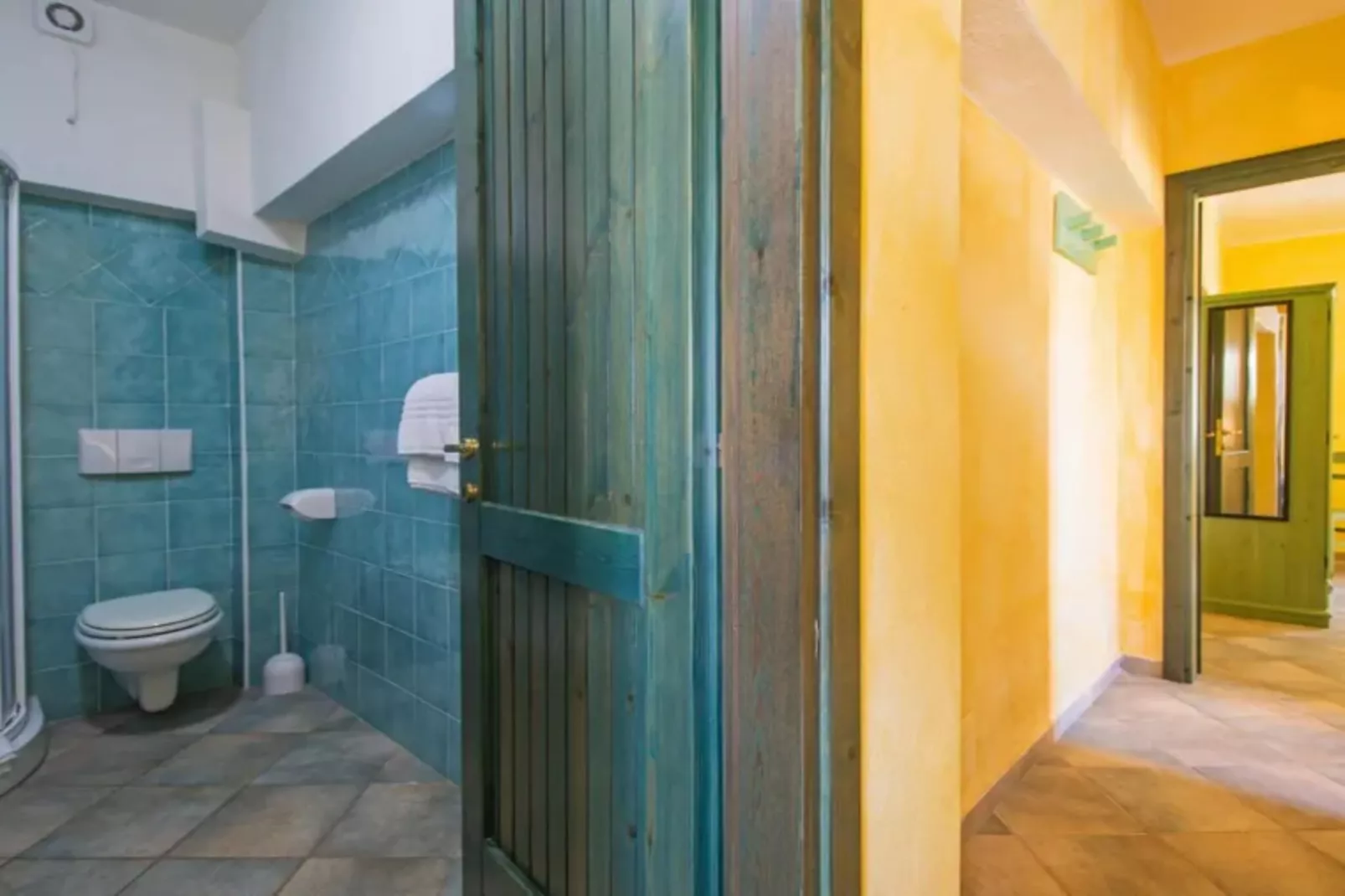 Residence Club Gli Ontani APARTMENT 2 BEDROOMS - 6 PAX - TYPE B R6B-Salle de bain