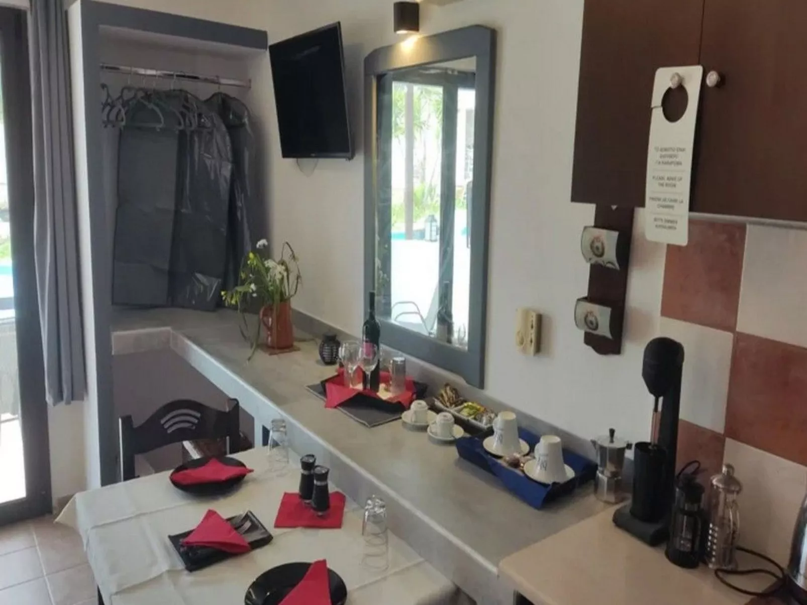 Skiathos Ferienhaus - Drinnen