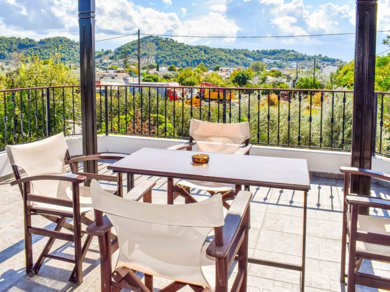 Skiathos Ferienhaus - Drinnen