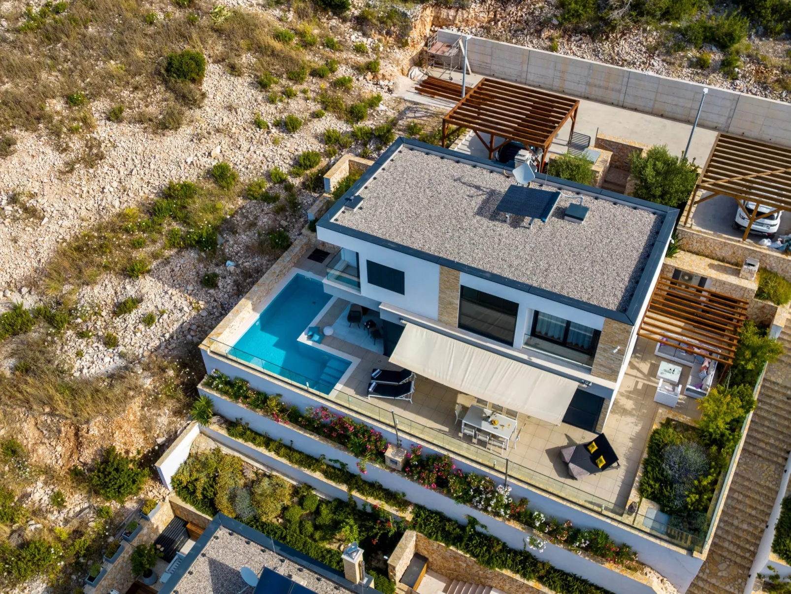 Gemütliches Ferienhaus in Vinišće mit Privatem Pool und Meerblick - Image-tags.info