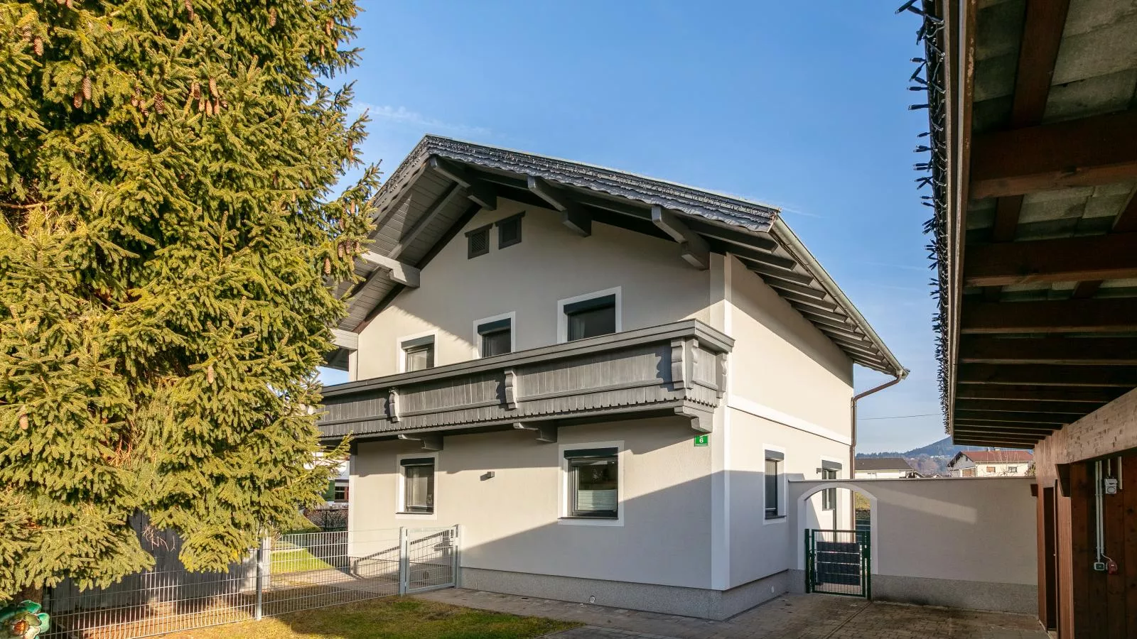 Kaiser Chalet Ebbs - Exterior in winter