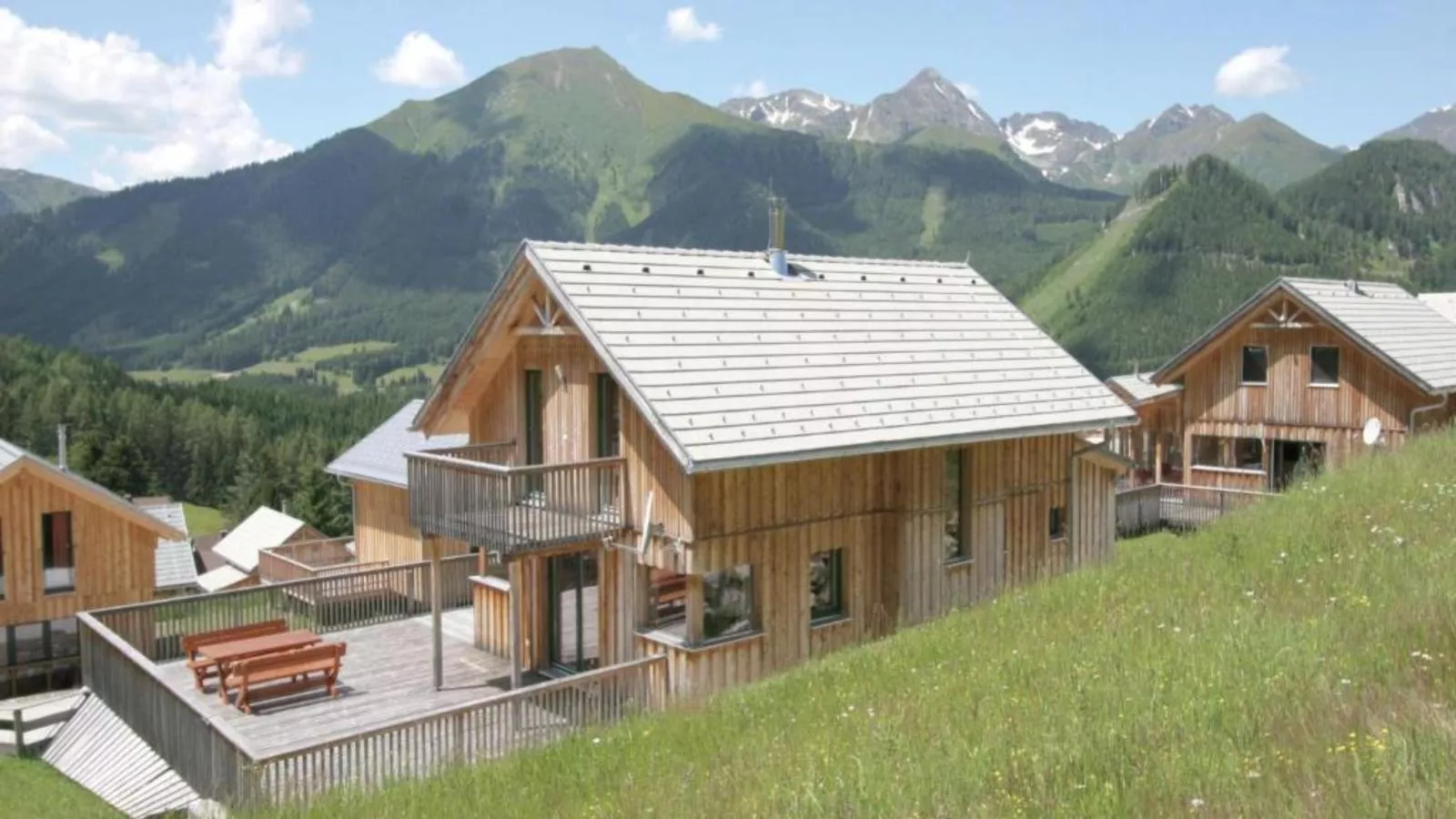 Tauern Lodge - Außenbereich Sommer