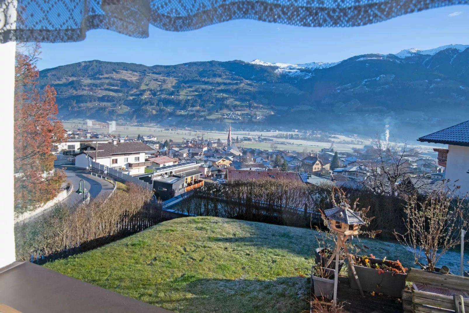 Ferienhaus Marienbergl - 10 Personen-View in winter