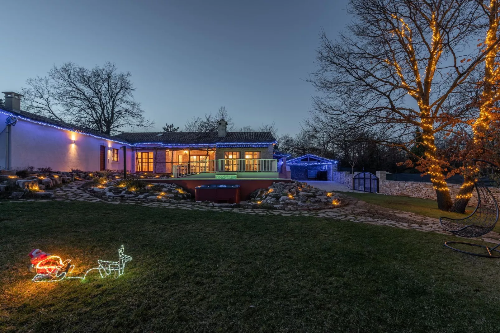 Villa Lipica - Garten Sommer