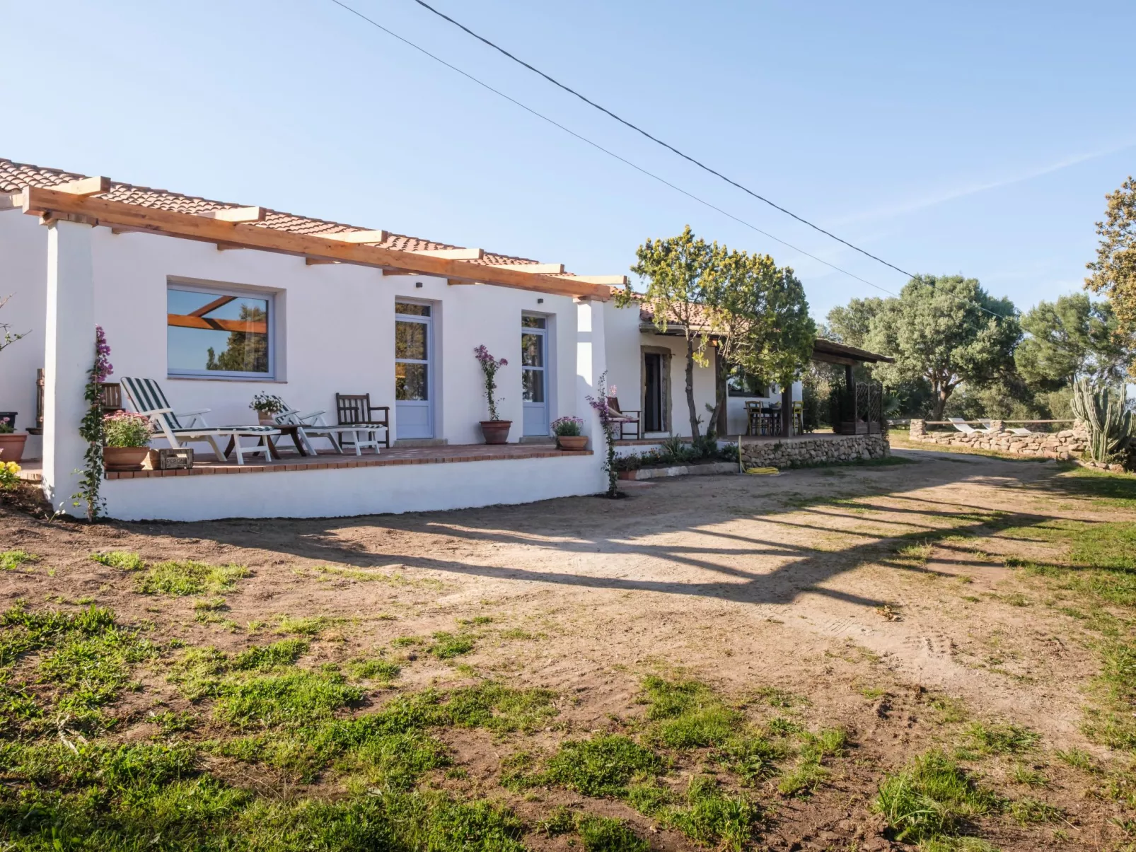 Altes gallurisches Bauernhaus mit Blick auf Olbia - Inside
