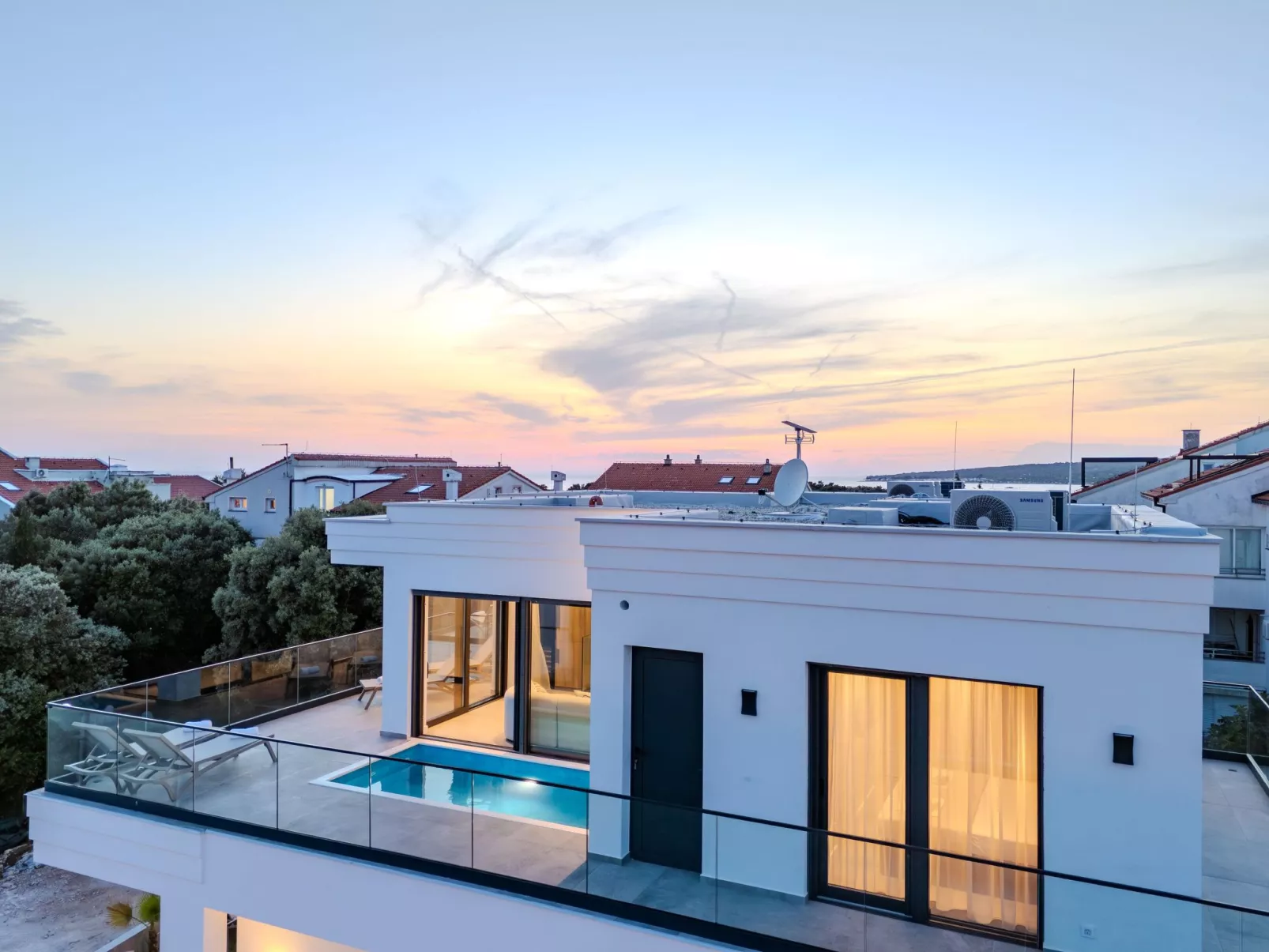 Vier-Schlafzimmer-Wohnung Dantela mit Tauchbecken - Inside
