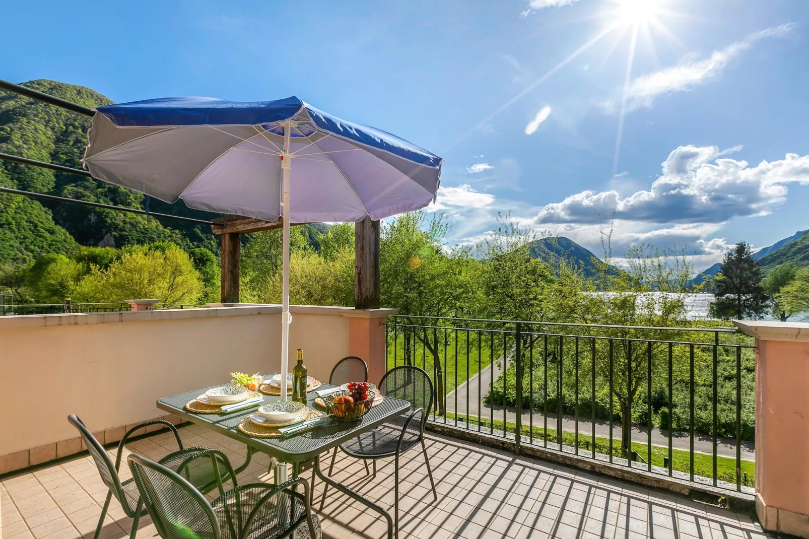 RESIDENCE PORTO LETIZIA - VILLAS-STUDIO 4 PAX VISTA LAGO DELUXE 8214 - VSLD4 - Terrace balcony