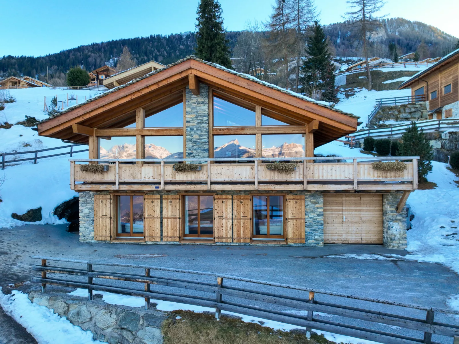 Chalet Flocon de Neige-Dehors