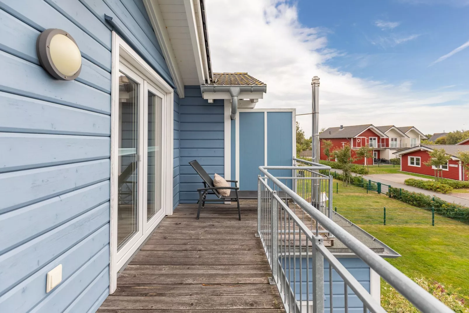 Reihenhaus in Dagebüll - Strandgut een-Terrace balcony