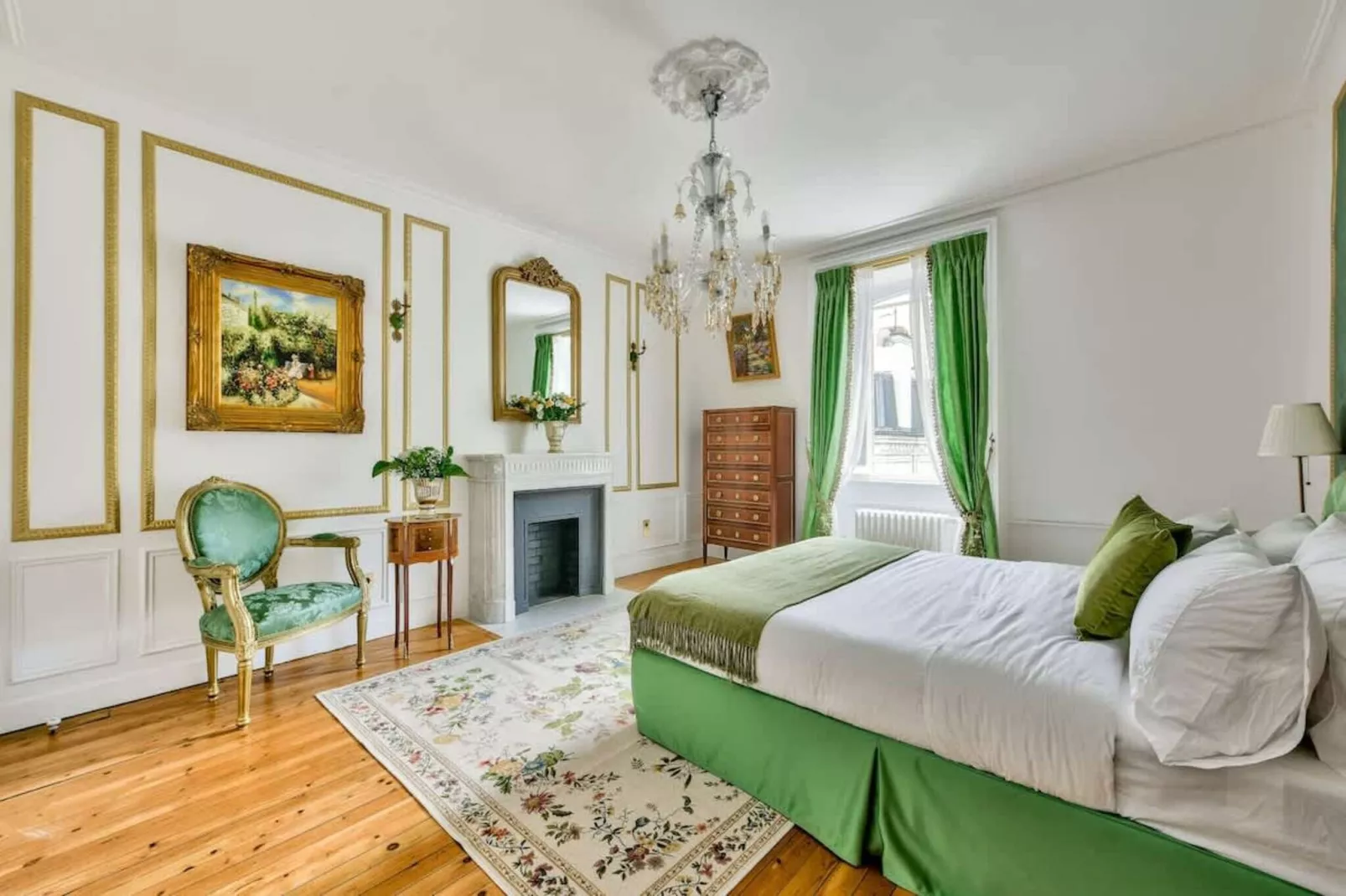 Noble demeure de luxe en plein coeur de Paris-Schlafzimmer
