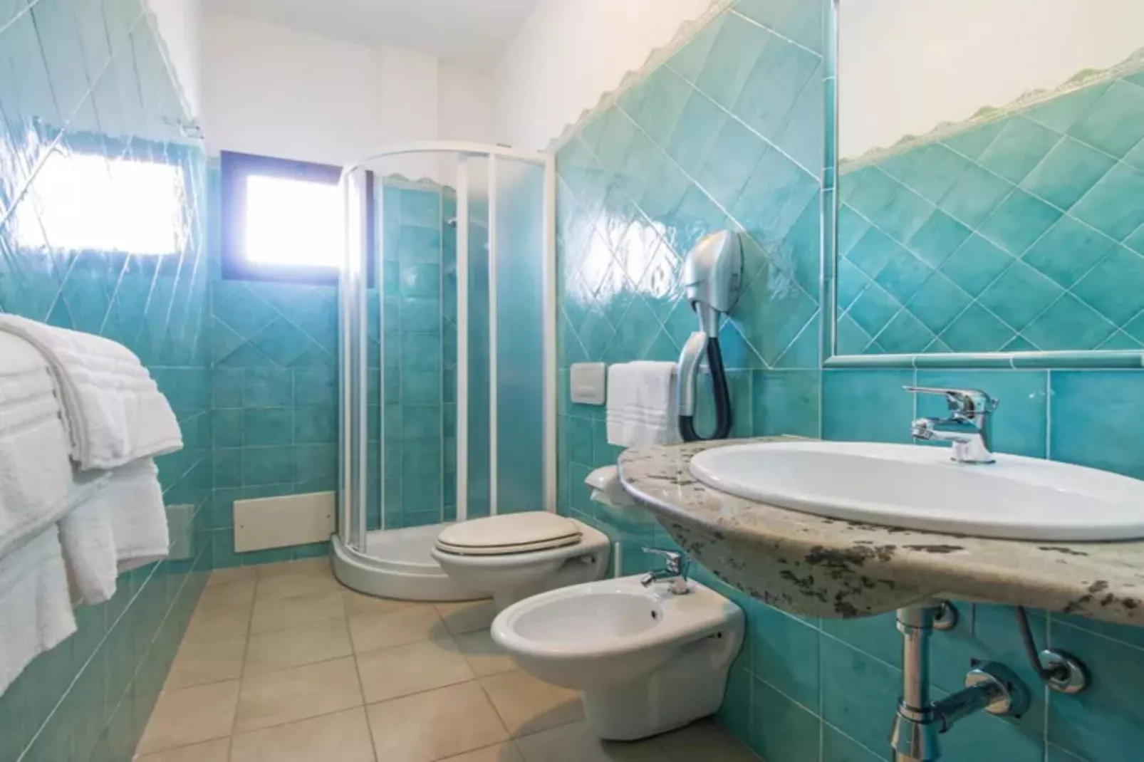 Residence Club Gli Ontani APARTMENT 1 BEDROOM - 4 PAX B4-Badezimmer