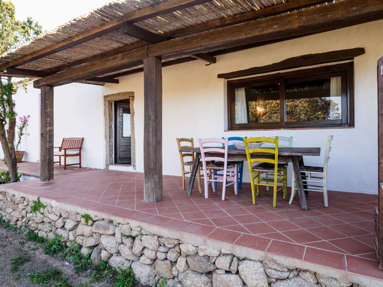 Altes gallurisches Bauernhaus mit Blick auf Olbia - Inside