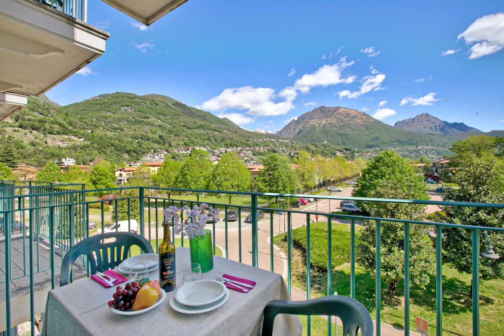 RESIDENCE PORTO LETIZIA - PALACE-1ROOM APT 4 PAX MOUNTAIN VIEW DELUXE8204 - P1MD4 - Terrace balcony