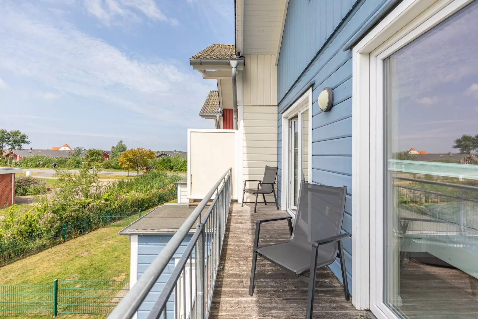 Reihenhaus in Dagebüll - Fischerhuus-Terrasse/Balkon