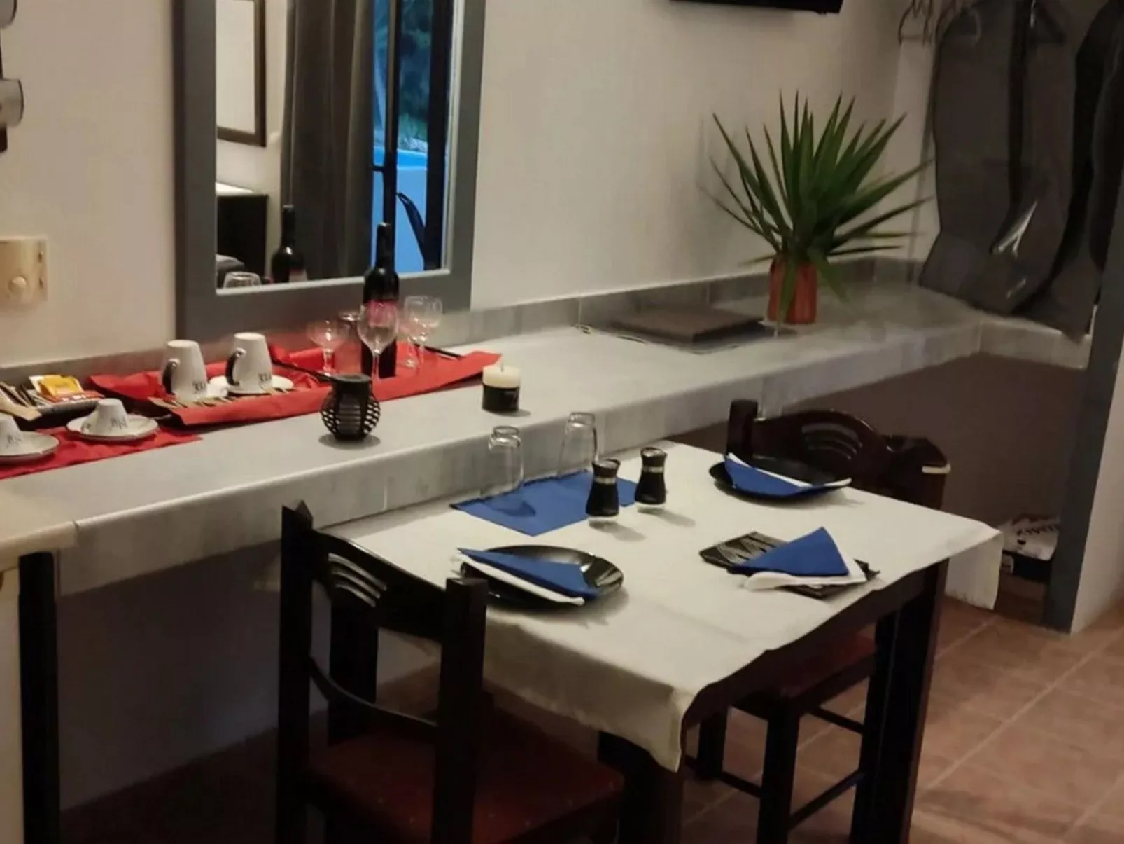 Skiathos Ferienhaus - Drinnen