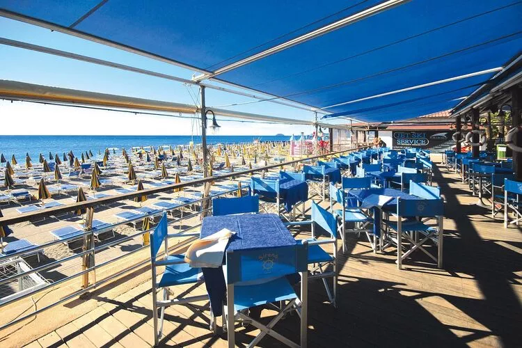 Ferienresort Ai Pozzi Village Resort Loano - M3 / A3 Studio ca 23 qm-Terrassenbalkon