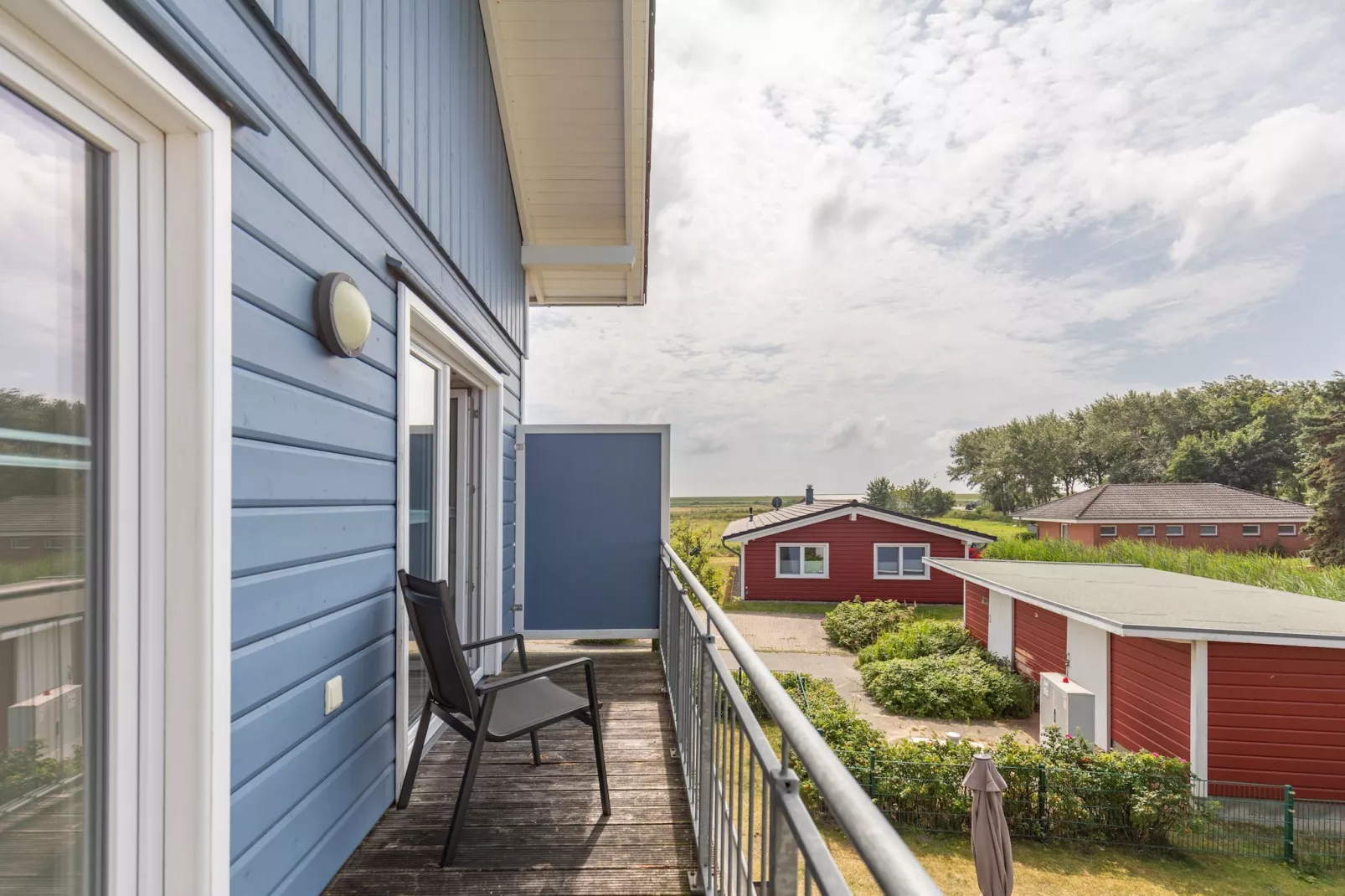 Reihenhaus in Dagebüll - Fischerhuus-Terrasse/Balkon