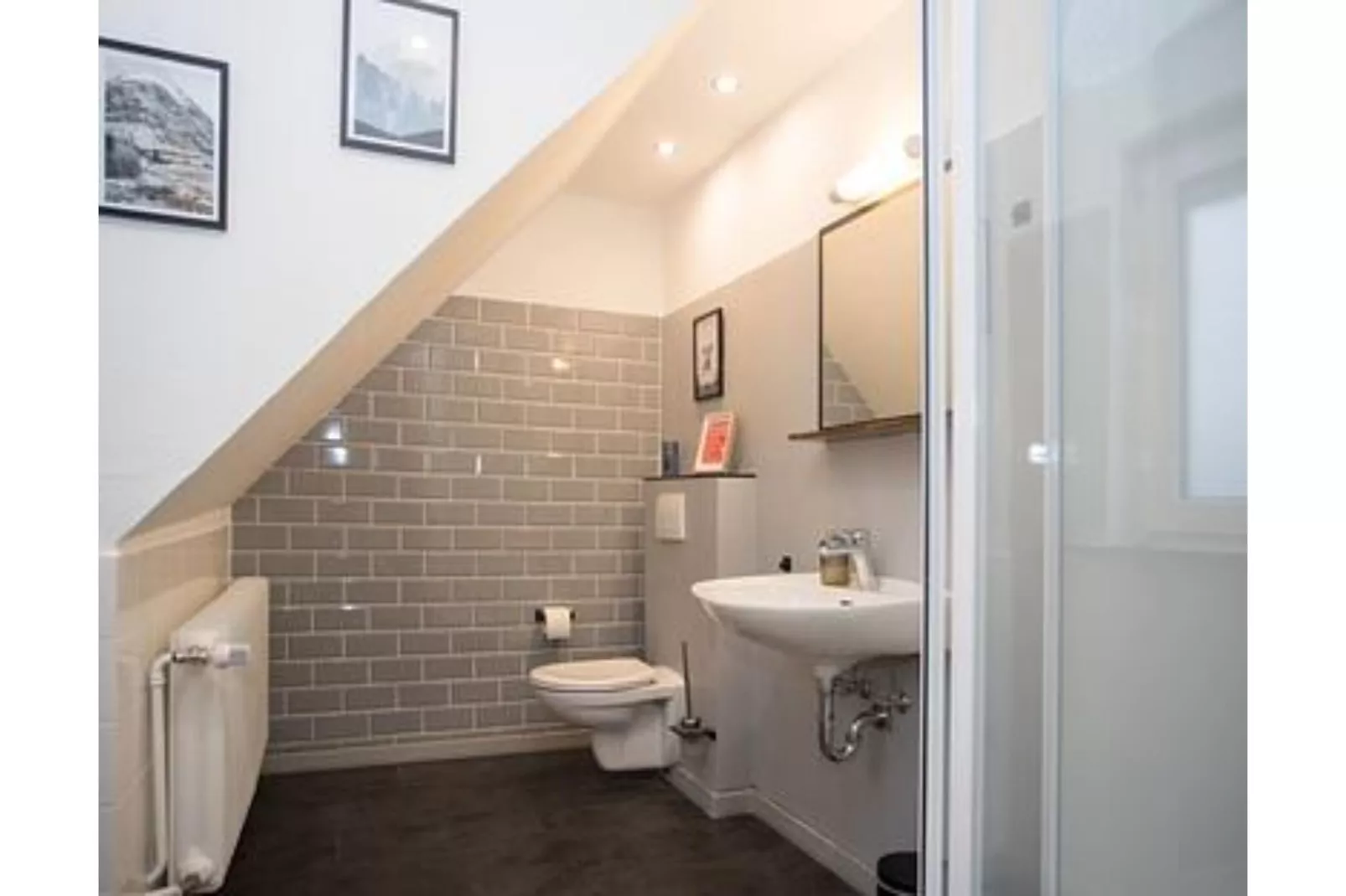 Gruppenhaus K17-Badezimmer