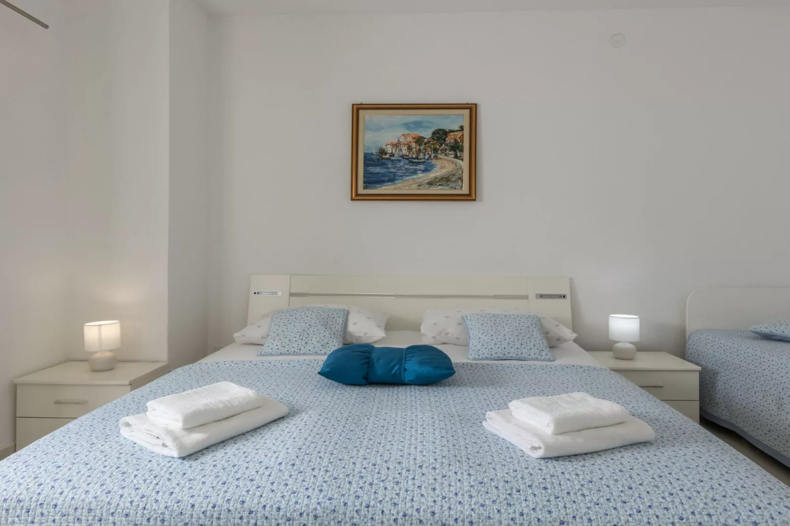 Villa Blanka - Six Bedroom Villa with Swimming Pool and Sea View-Schlafzimmer