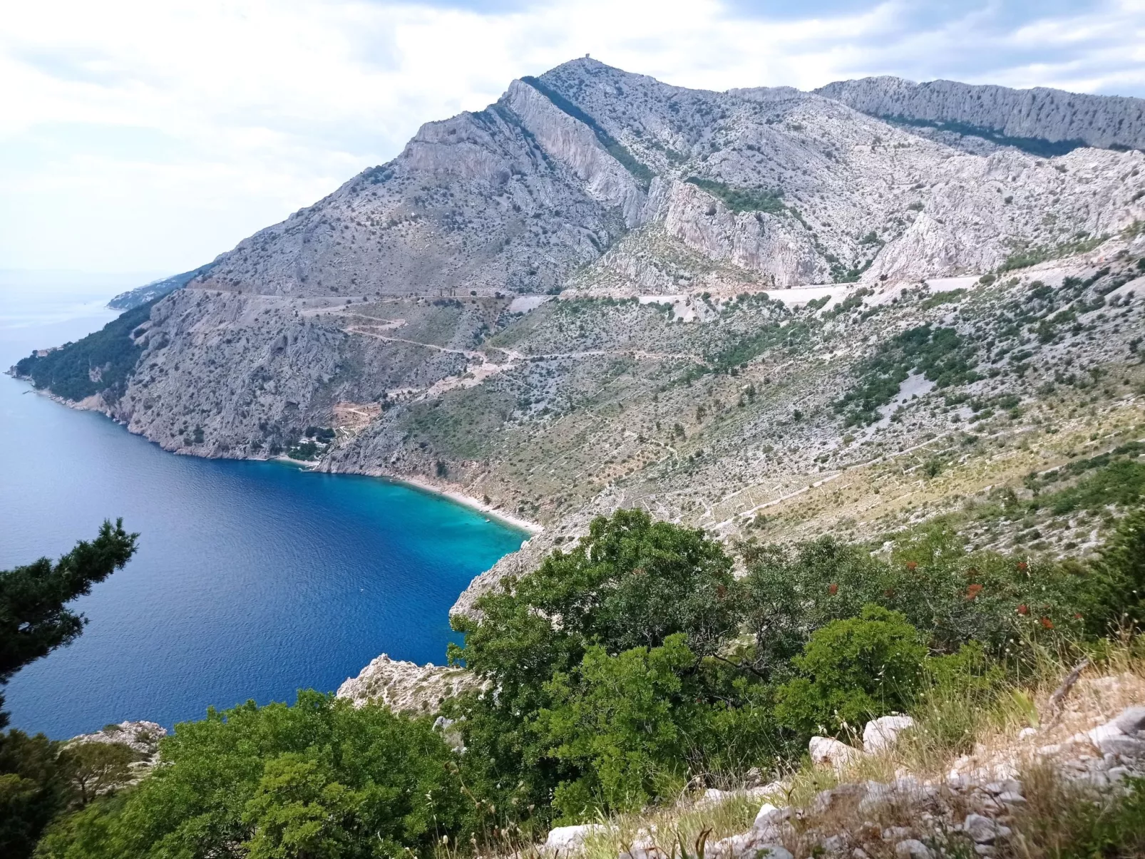 In Gornja Brela mit Sonnenterrasse und Panoramablick - Image-tags.info