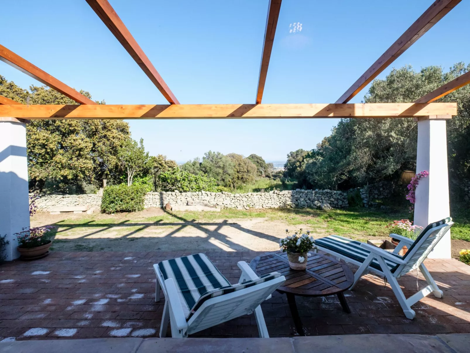 Altes gallurisches Bauernhaus mit Blick auf Olbia - Inside