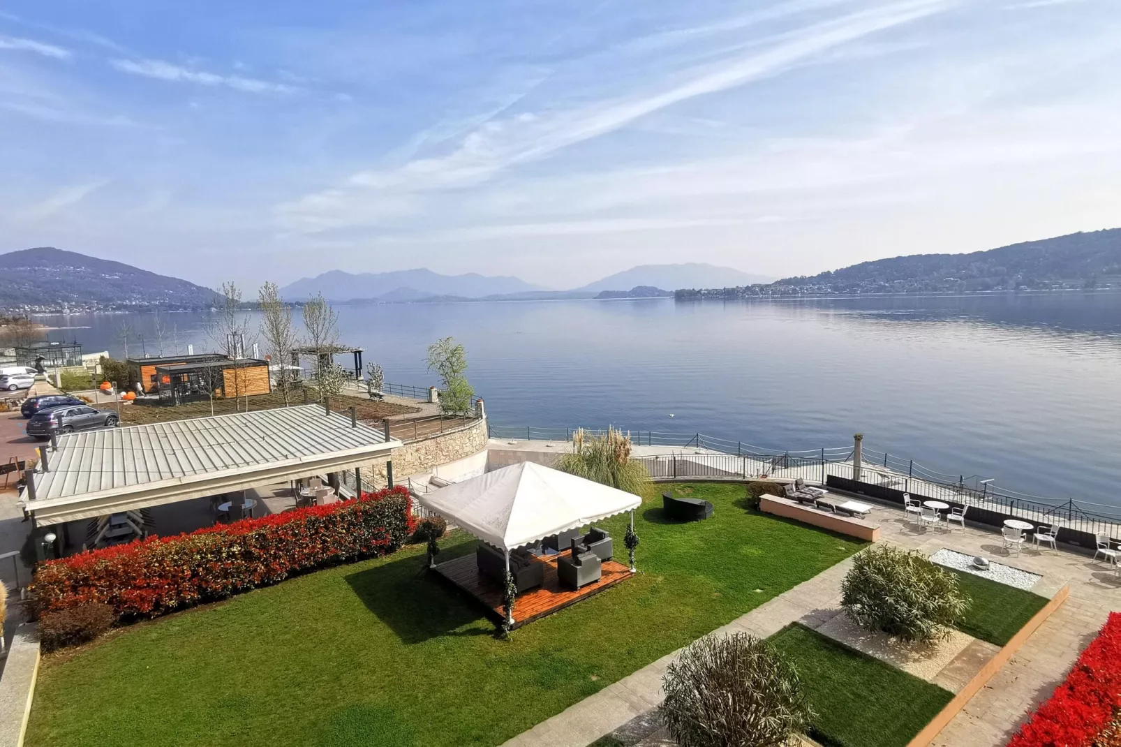 Residence Antico Verbano Meina-Trilo 4-Gärten Sommer