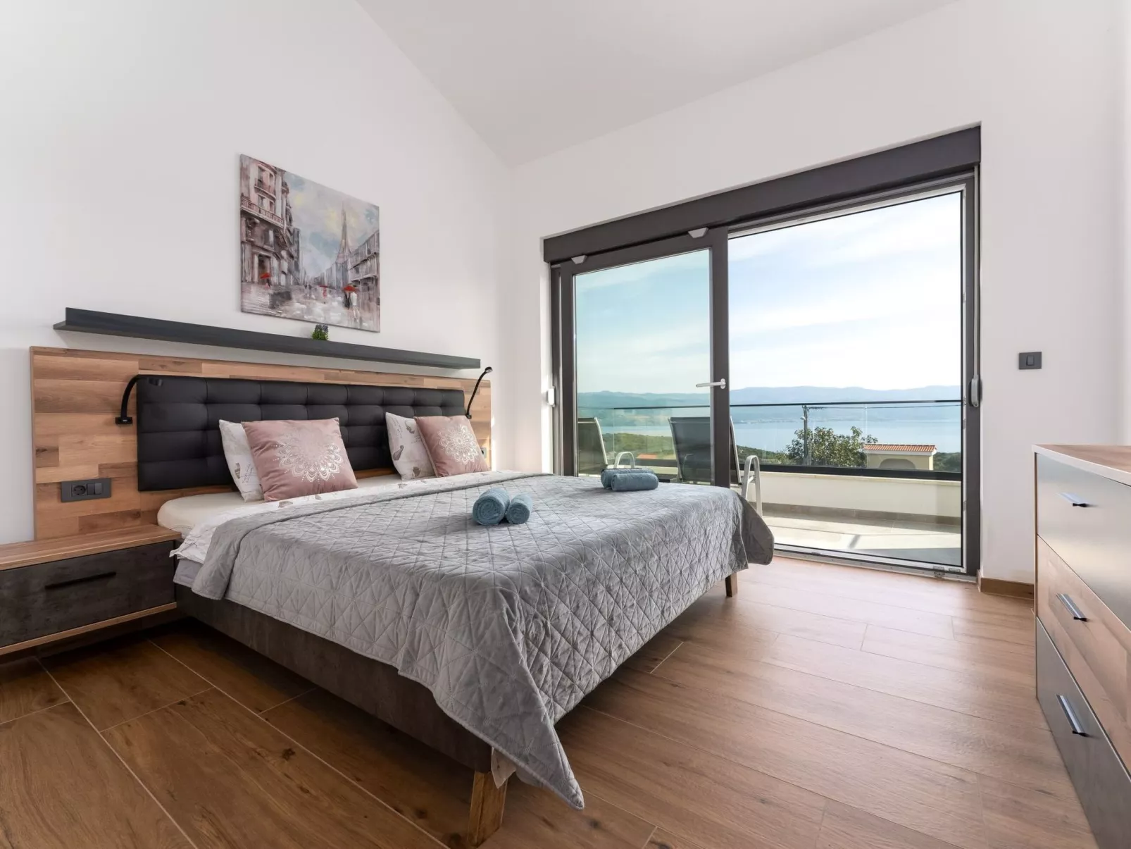 Villa "Rosemary" mit Pool und Panoramablick auf das Meer - Image-tags.info