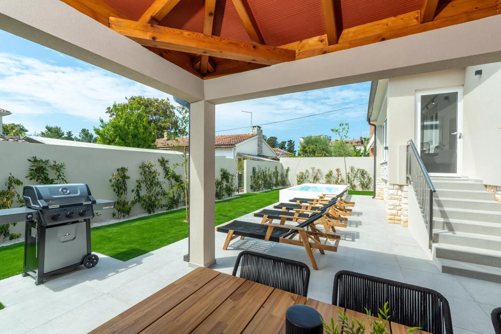 Villa Veg-Terrasse/Balkon