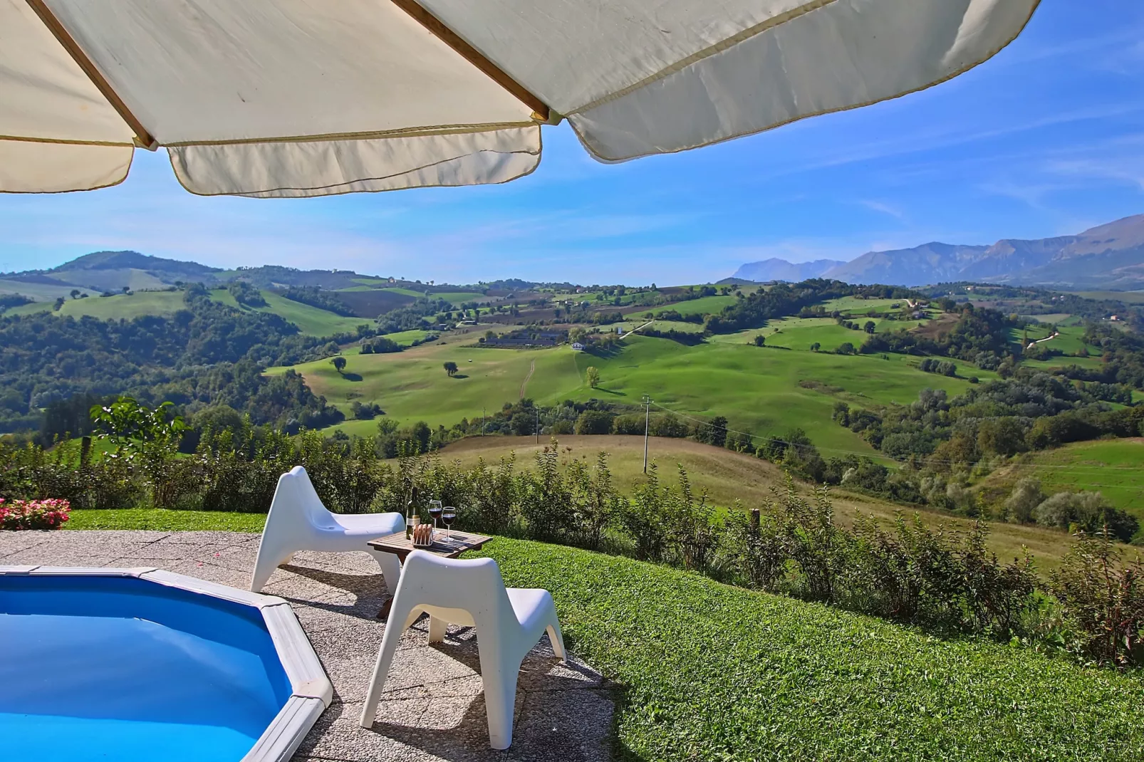 Villa Arianna-Gebiete Sommer 1 km