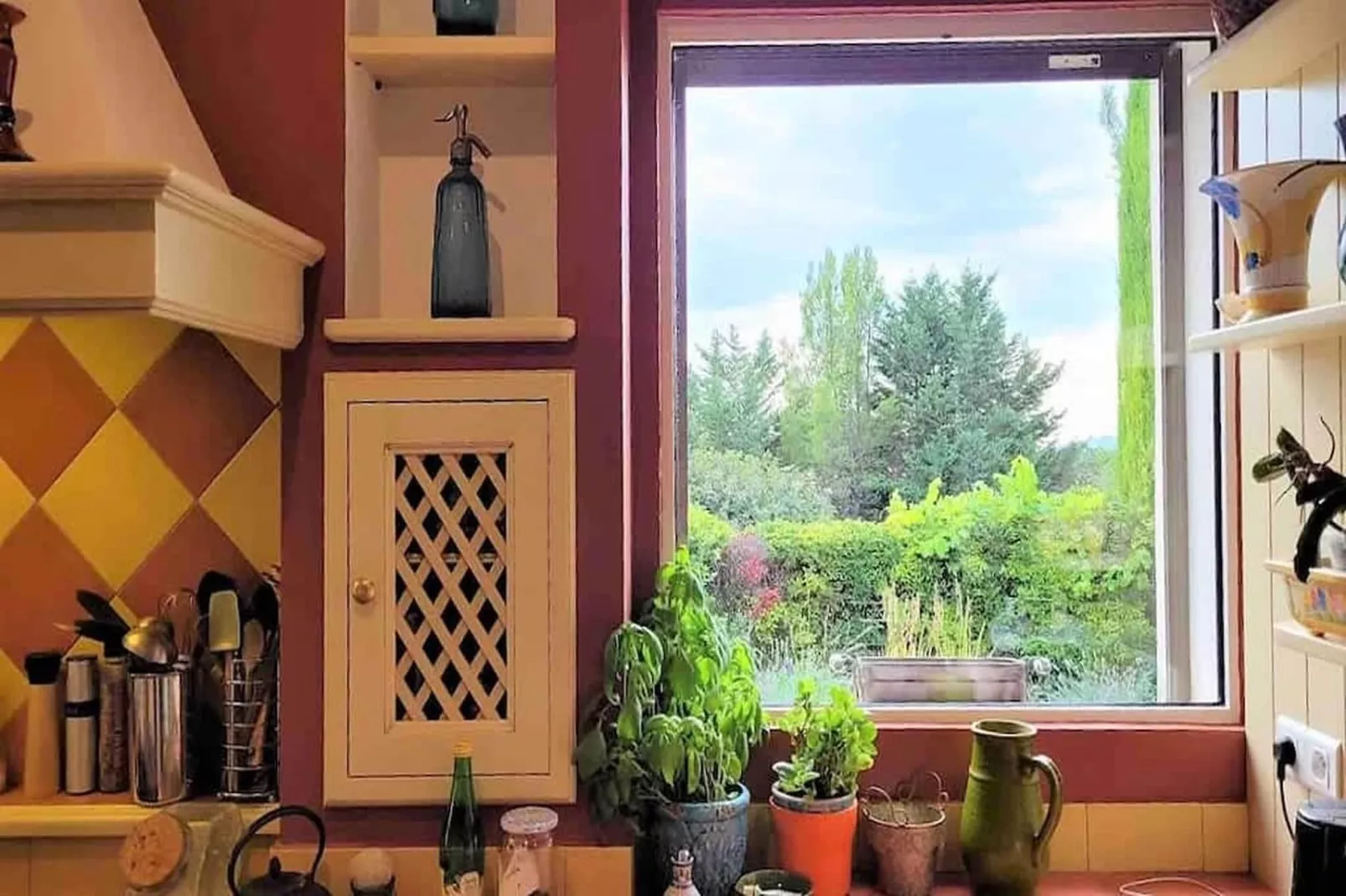 La Maison de Robion-Vue d'été