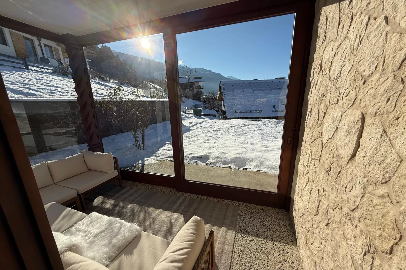 Alpenchalet Berggold - Terrasse/Balkon