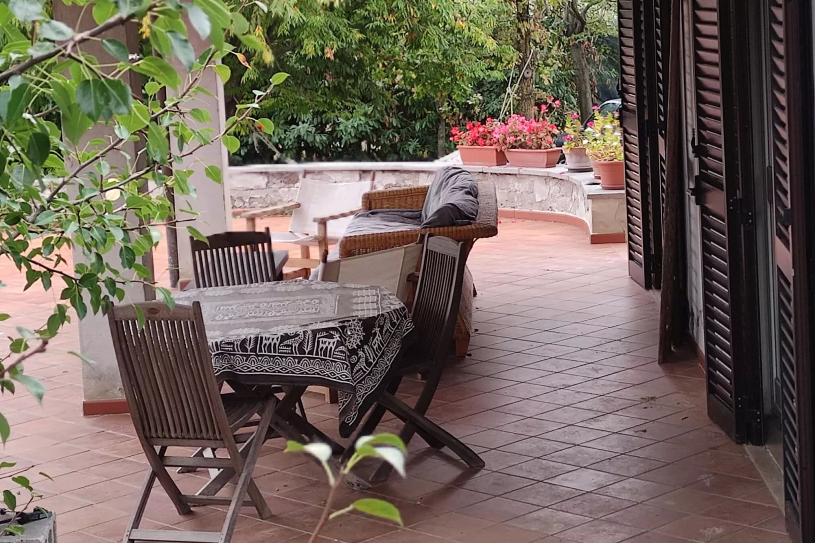 Villa Roma Sabina-Terrassenbalkon