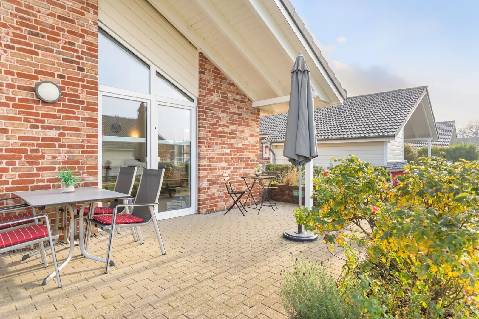 Ferienhaus Dagebüll - Blanker Hans-Terrace balcony