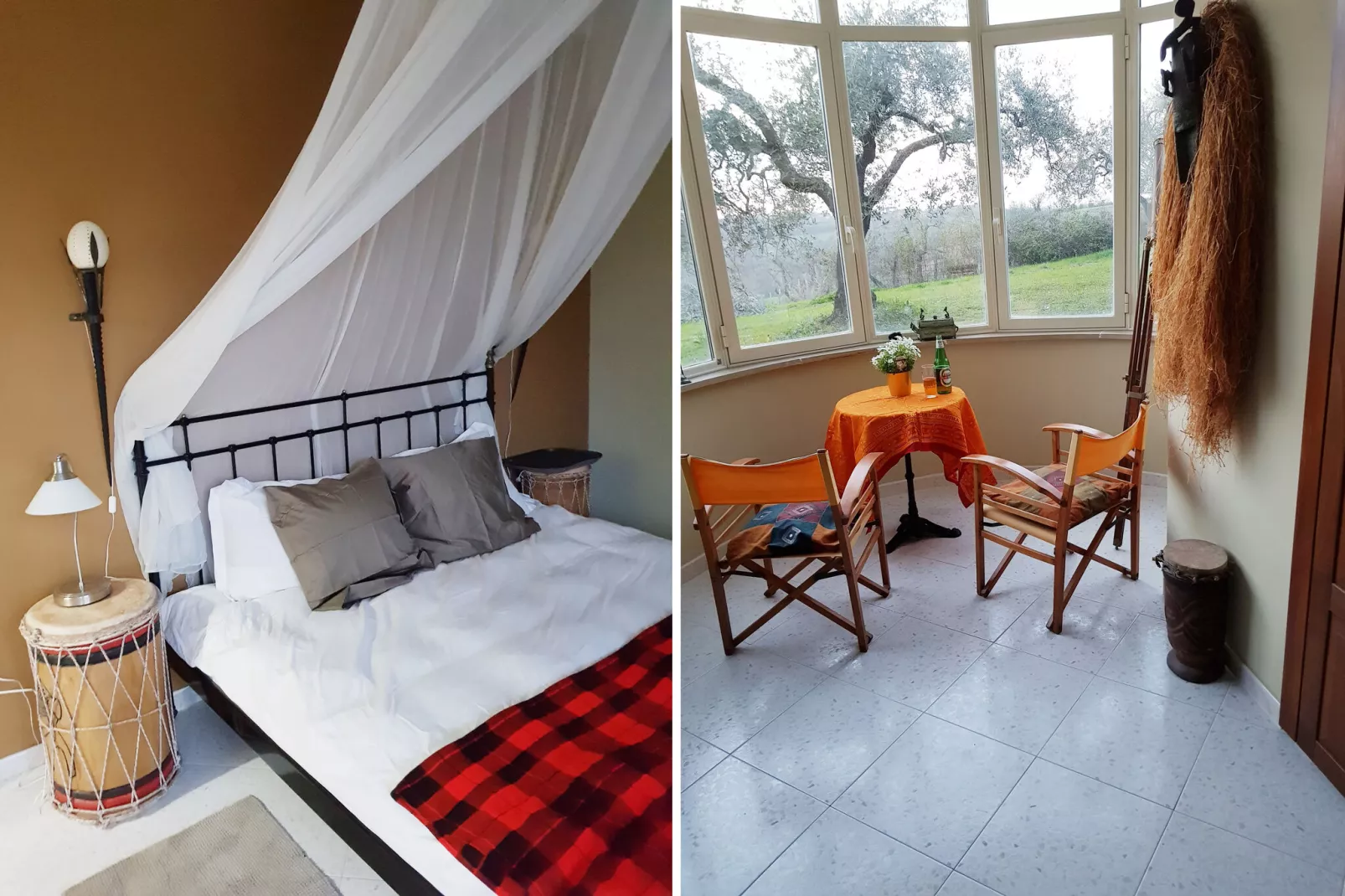 Villa Roma Sabina-Schlafzimmer