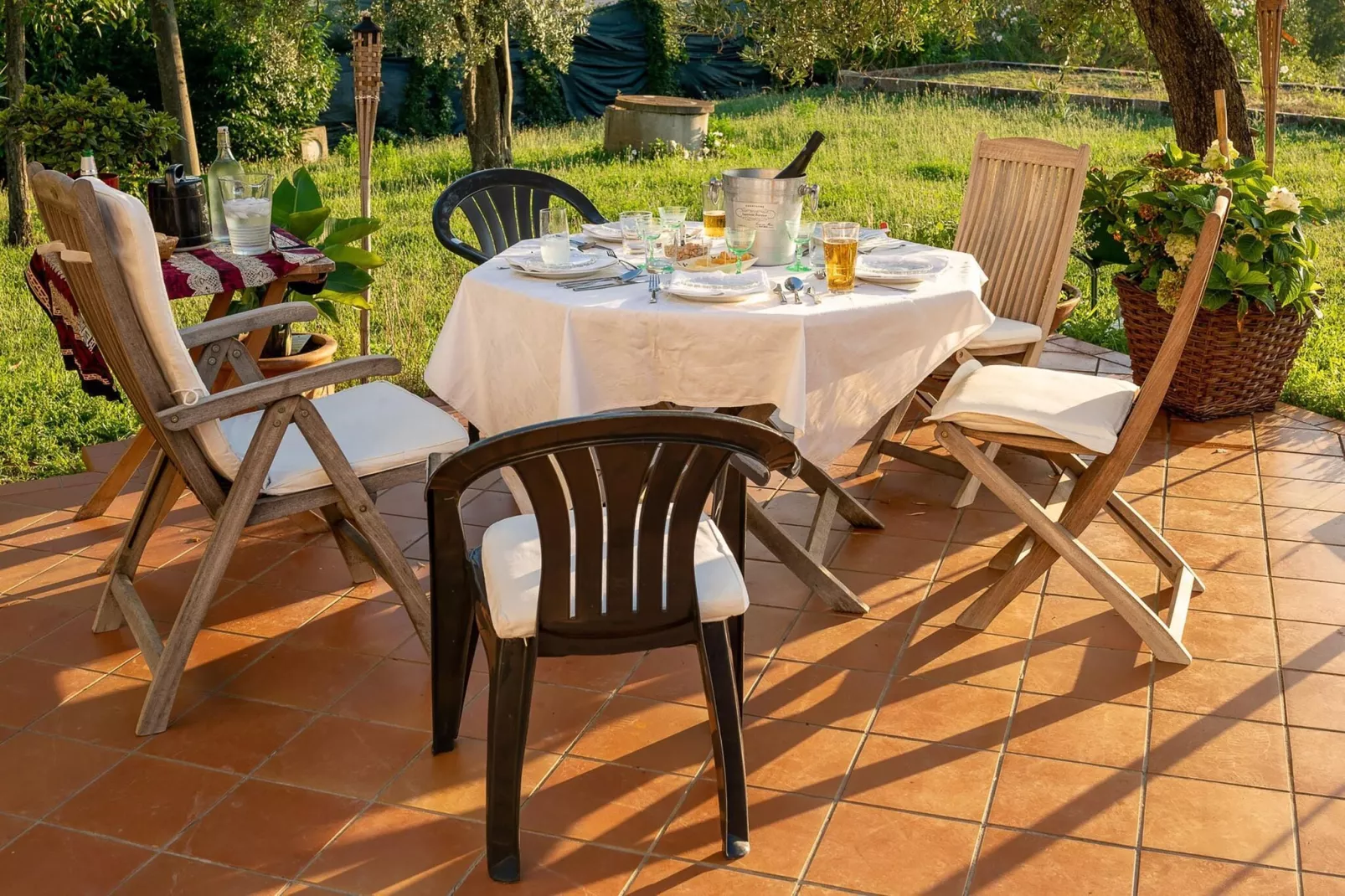 Villa Roma Sabina-Terrassenbalkon
