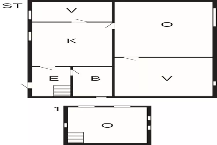 6 person holiday home in Hjørring-Floor plan