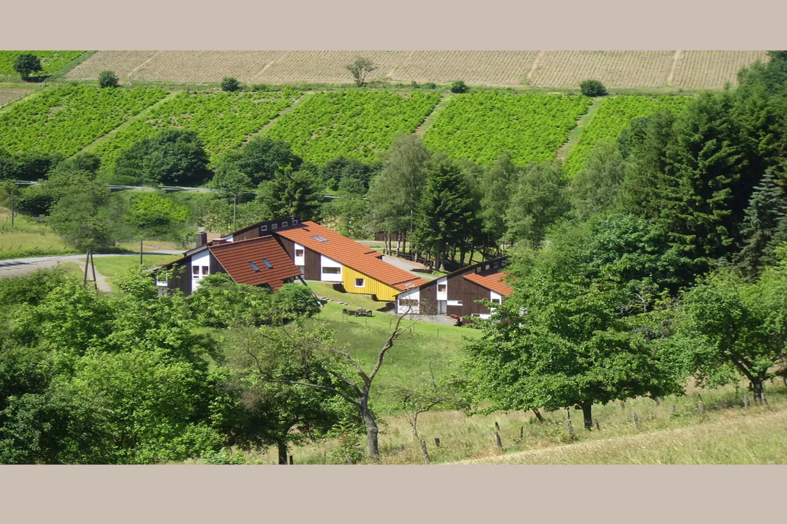 Biberbau-Areas within 1km in summer