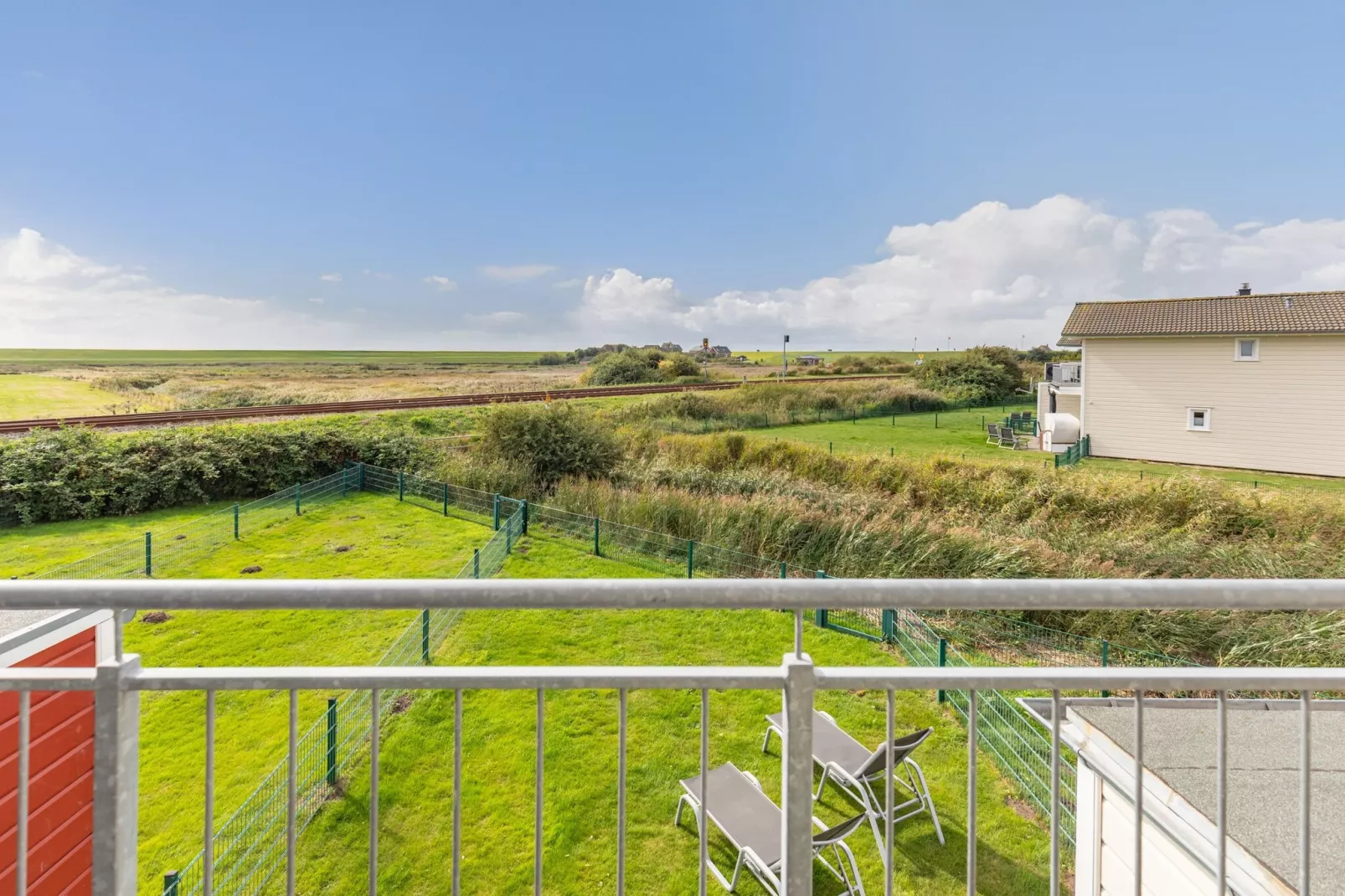 Reihenhaus in Dagebüll - Schimmelreiter-View in summer