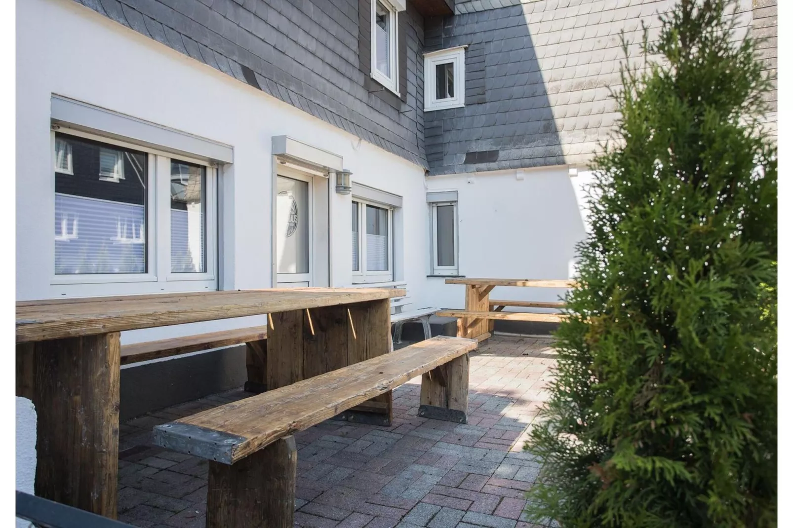 Gruppenhaus K17-Terrasse/Balkon