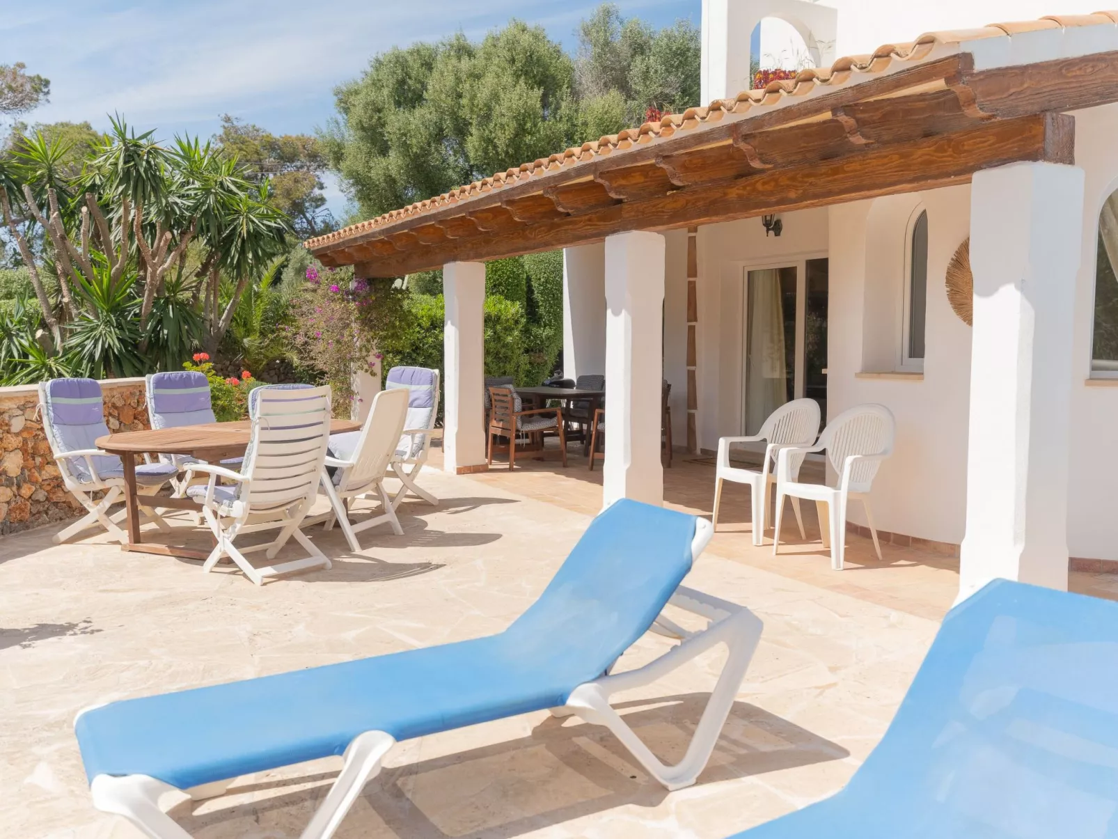 Cristina Ferienhaus in Cala D'or mit Privatpool und Meerblick - Outside