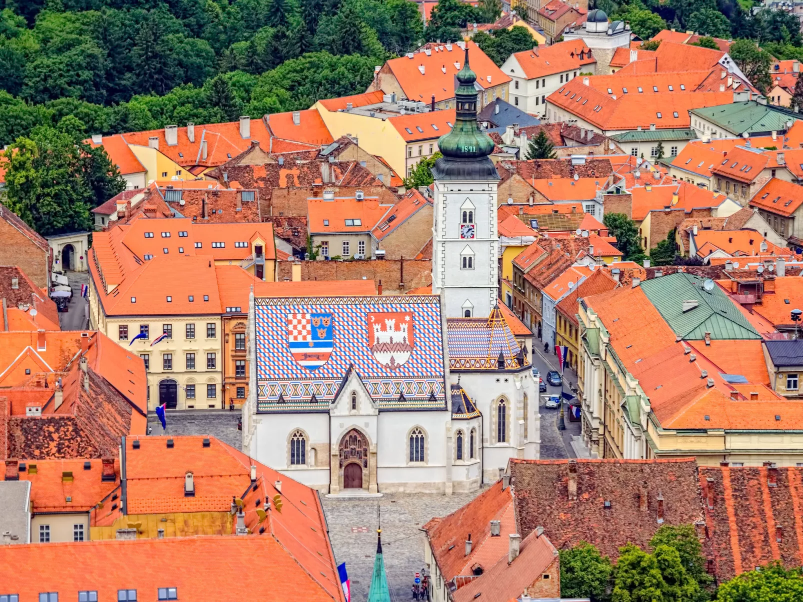 Wohnung in Zagreb mit großer Terrasse, neben dem Lotrščak-Turm - Environnement
