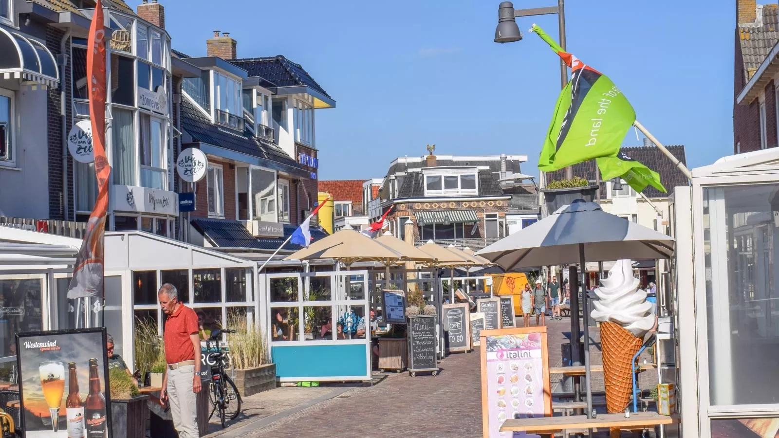 Duinland - Areas within 5km in summer