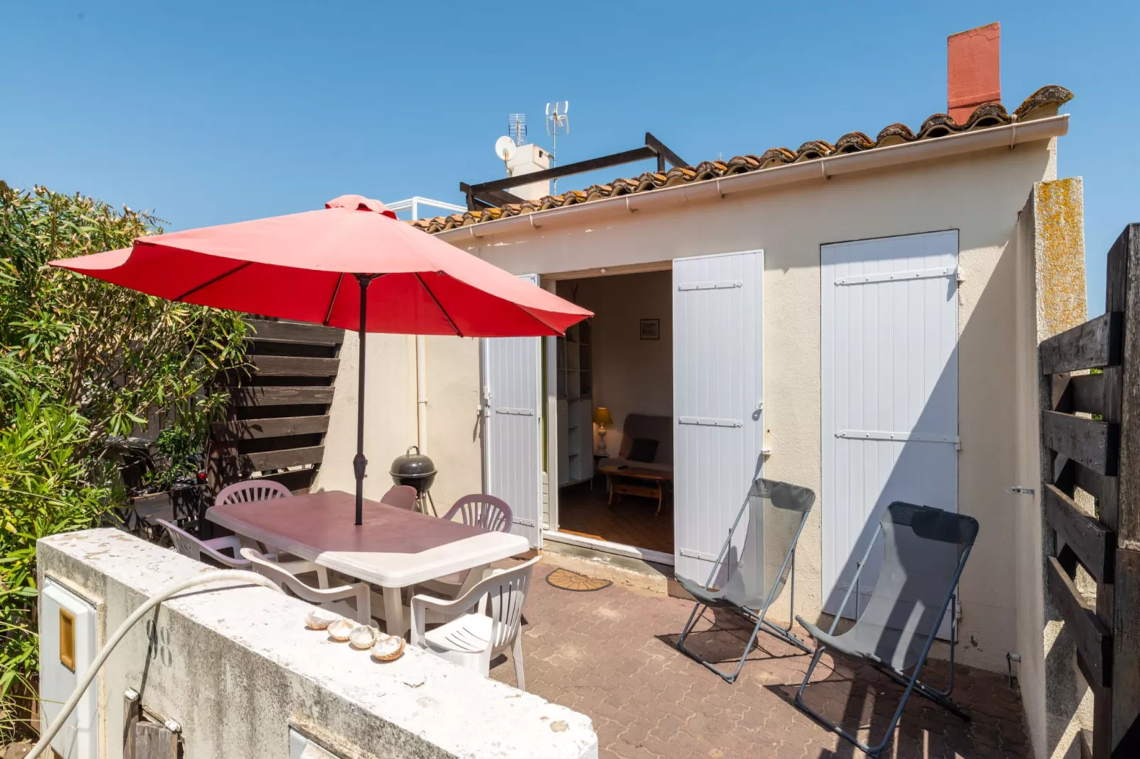 Port La Roquille N°98 - 2P6C-Terrasse