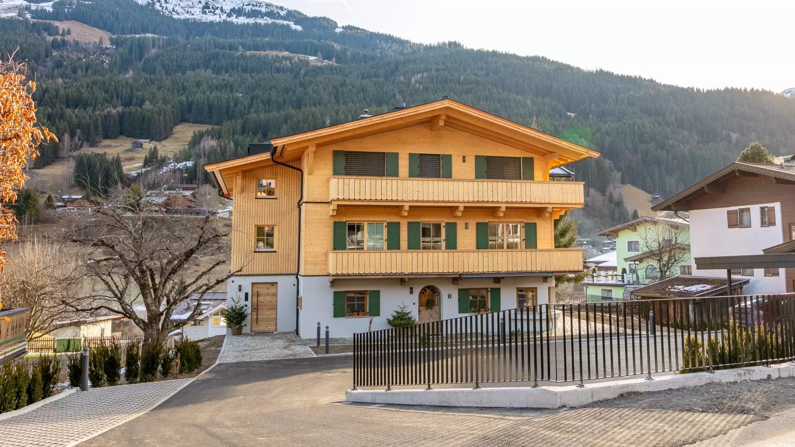 Haus Tauernblick Top 2 und 3 und 4-Außenbereich Winter